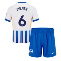 Brighton James Milner #6 Domaci Dres za djecu 2024-25 Kratak Rukav (+ Kratke hlače)